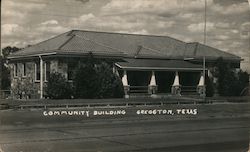 Community Building Postcard