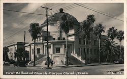 First Methodist Church Postcard