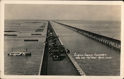 Corpus Christi Causeway, One and One Half Miles Long Texas Postcard Postcard Postcard