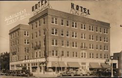 The Navarro Hotel, Navarro Drugs Corsicana, TX Postcard Postcard Postcard