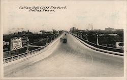 Dallas-Oak Cliff Viaduct Postcard