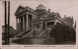 Gaston Avenue Baptist Church Postcard
