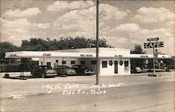 Royal Cafe - Hwy 90 West Postcard