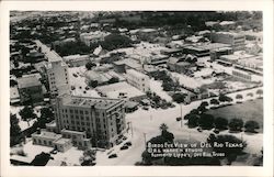 Birds Eye View of Del Rio Postcard