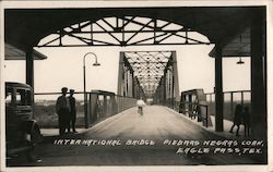 International Bridge into Piedras Negras Postcard