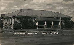 Community Building Postcard