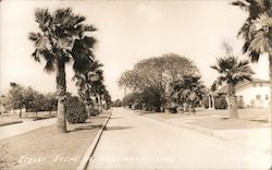 Residential Street Postcard