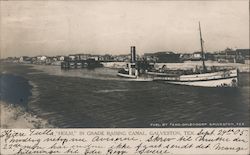 "Holm" in Grade Raising Canal Postcard