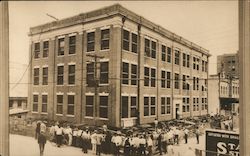 Raising After Flood Postcard