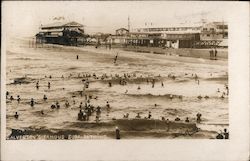 Surf Bathing Postcard
