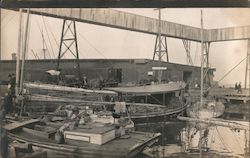 Bettison Fishing Pier After Hurricane Postcard