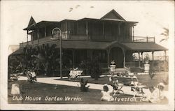 Club House Garten Verein Postcard