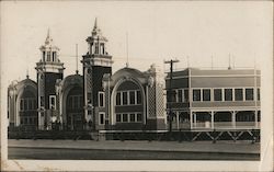 Pleasure Pier, Surf Bath House Postcard
