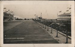 Galveston Beach Boulevard Postcard