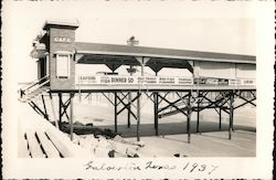 Cafe on the Beach Galveston, TX Original Photograph Original Photograph Original Photograph