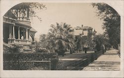 Street Scene, Houses Postcard