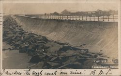 The Sea Wall Postcard