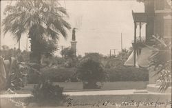 Texas Heroes Monument Postcard