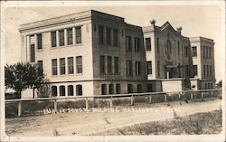 Public School Building Postcard