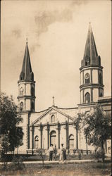 Matamoros Cathedral Mexico Postcard Postcard Postcard