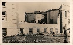 After the Cyclone, Methodist Church Postcard
