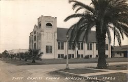 First Baptist Church Postcard
