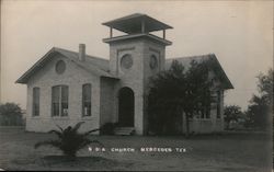 S D A Church Postcard