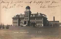 Main Building, Texas Presbyterian College For Girls Milford, TX Postcard Postcard Postcard