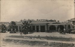 Railroad Depot Postcard