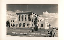 Reeves County Courthouse Postcard
