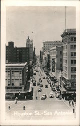 Houston Street San Antonio, TX Postcard Postcard Postcard