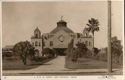 I. & G.N. Depot Postcard