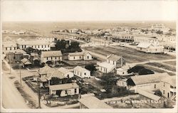 Bird's Eye View - San Benito Texas R. Runyon Postcard Postcard Postcard
