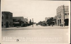 Sam Houston Boulevard Looking East Postcard