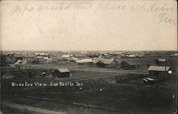 Bird's Eye View of San Benito Texas Postcard Postcard Postcard