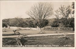Submarine Theatre at Aquarena Postcard