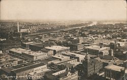 Birds Eye View Waco, TX Postcard Postcard Postcard