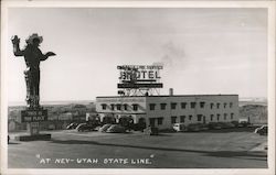 Nevada-Utah State Line Casino Hotel West Wendover, NV Postcard Postcard Postcard