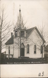 German Methodist Church Postcard