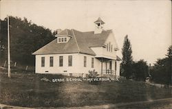 Grade School Mount Vernon, WI Postcard Postcard Postcard