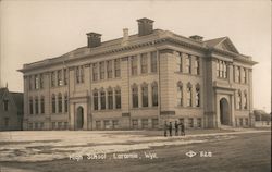 High School Laramie, WY Postcard Postcard Postcard