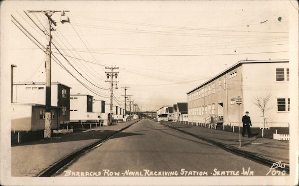 Barracks Row Naval Receiving Station Seattle Washington