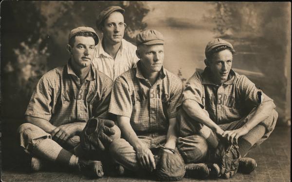 Cambridge Baseball Players 1904-1908