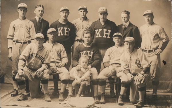 Kents Hill School Baseball Team, Little Girl Mascot Readfield Maine