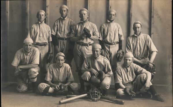 Baseball Team, Uniforms on Inside-Out