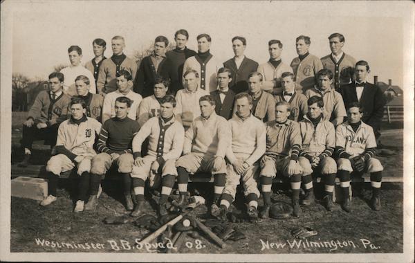 Westminster Baseball Team New Wilmington Pennsylvania
