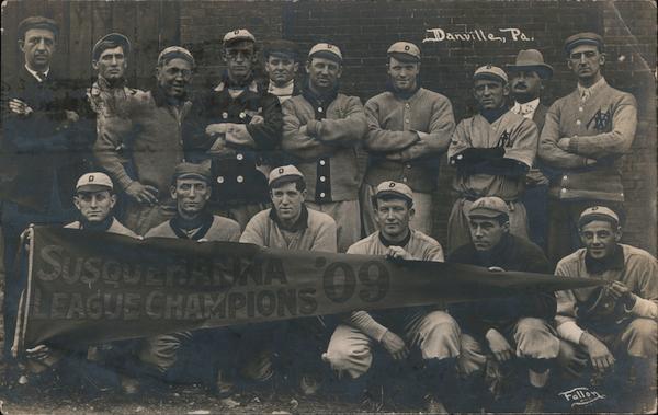 Danville High School Susquehanna League Champions Baseball Team Pennsylvania
