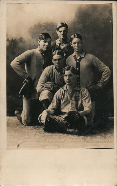 Baxter Baseball Team Studio Photo