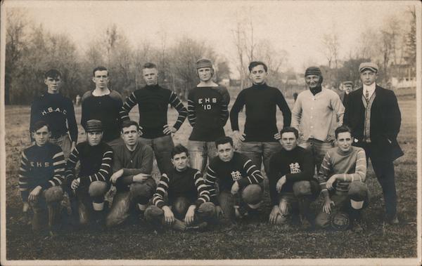 Ephrata High School Football Team 1910 Pennsylvania