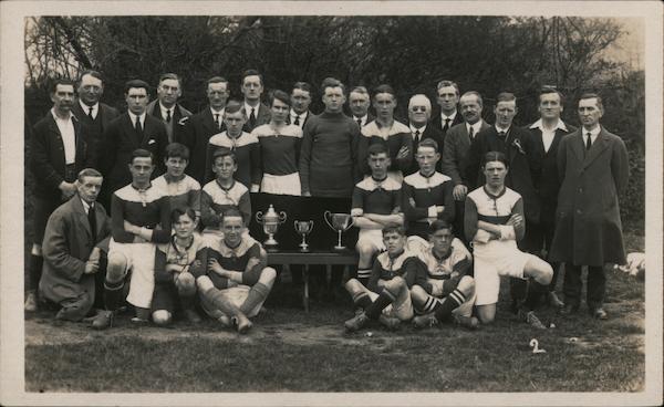 Rugby Team Builth Wells Wales United Kingdom